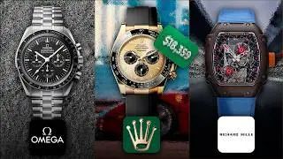 Los 3 MEJORES RELOJES de Cada Marca | Rolex, Cartier, Omega, Tudor, etc. (45 Relojes!)