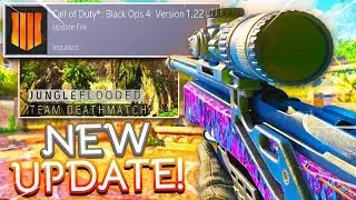 NEW Black Ops 4 1.22 Update - NEW WEAPONS M16 and S6 STINGRAY NERF + MORE (PS4 BO4 1.22 Update)