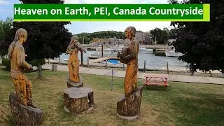 Montague | Charming Countryside PEI | Ferry Tour | Eating Lobster | Canada Road Trip S1E4 Hindi Urdu
