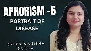 APHORISM -6 PORTRAIT OF DISEASE