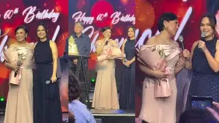 Judy Ann Santos dumating sa ika 60th birthday ni Sharon Cuneta 