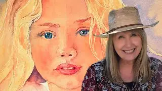 Paint a Portrait step-by-step, with Cindy Briggs