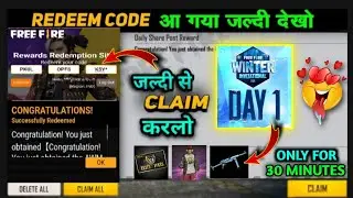 FFWI Day 1 Redeem Code | Winter invitational 15 Decmber 2021 Redeeem code | FF Today redeeem code |