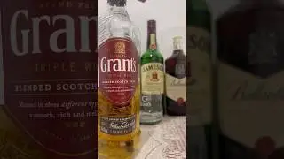 Grant&rsquo;s | Blended Scotch Whisky | Peg Making🥃| #drink #asmr #trending #whisky #cocktail #trending