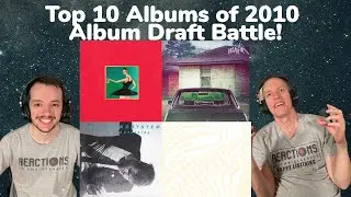 Reaction to Kanye West, The National, Arcade Fire, Brand New...Top 10 Albums of 2010 Album Draft!