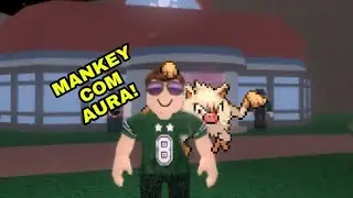 ROBLOX Project Pok&eacute;mon-ACHEI UM MANKEY COM AURA!