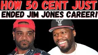 50 CENT PUTS JIM JONES LIGHTS OUT LETS RAP PODCAST LEFT COLD & DARK