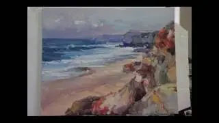 David Levy Lima - Execu&ccedil;&atilde;o de quadro a &oacute;leo III