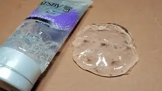 Diy Clear Slime just seasoning and styling gel ! CLEAR SLIME STYLING GEL
