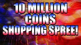 INSANE 10 MILLION COIN SHOPPING SPREE!-Madden Mobile 18