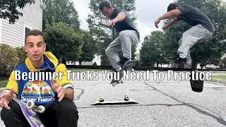 How To Skateboard On Flatground | Beginner Skateboard Tricks 
