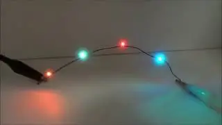 SMD LED 0805 RGB Blinkend 4 St&uuml;ck