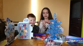 Бонстики4 МЕГА РАСПАКОВКА STIKEEZ  Вызов Принят от Канала Red Cat CHALLENGE BONSTICKS 4 #NewYearTree