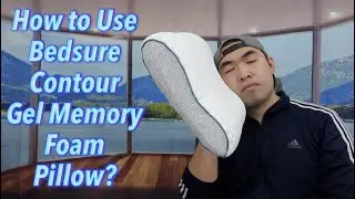 How to Use Bedsure Contour Gel Memory Foam Pillow?