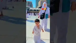 labbaik Allahumma labbaik#shots #islamic #viralvideo #baby #share #makka