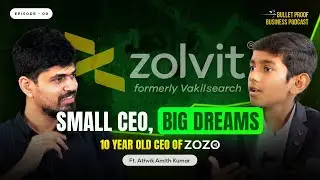 India's Youngest Entreprenuer - Meet Athvik Kumar | ZOZO Connect