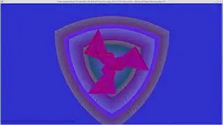 60&deg; angles-Twelve Crystals Mandala-Earth Resonant Tones-720 Hz pulse, 360 Hz, 72 Hz, 432 Hz, 576 Hz
