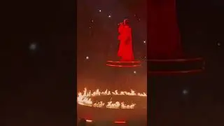 Dua Lipa on fire &mdash; literally! #DuaLipa #LoveAgain #PopQueen #EpicPerformance #StageLook #ViralShorts