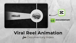 Viral Documentary Reel Editing in ✅CapCut | Motion Design | Documentary Editing #documentaryediting