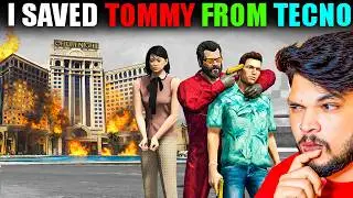 I Saved Tommy Vercetti from @TechnoGamerzOfficial Attack on His Luxury Hotel in GTA 5