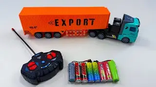 Unboxing city transportation RC trucks,spider-like crawling cars,RC super sports cars