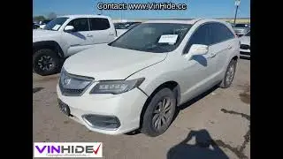 VIN: 5J8TB3H3XJL013508 - 2018 Acura RDX- Acurawatch Plus Package