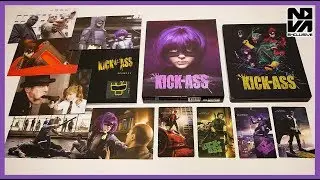 KICK-ASS - LIMITED LENTICULAR FULL SLIP BLU-RAY STEELBOOK UNBOXING - NOVAMEDIA EXCLUSIVE #23 COVER B