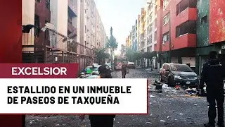 Explosi&oacute;n por tanque de gas en edificio habitacional en Coyoac&aacute;n, CDMX