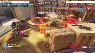 Over spawn camp moment by TOKKI &mdash; Overwatch 2 Replay BY00A5