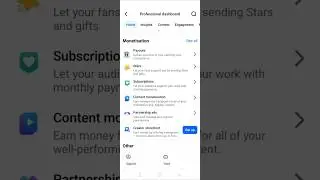 Creator Storefront in Facebook