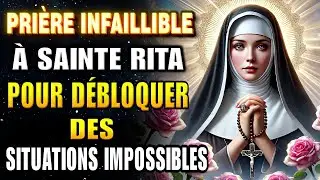 ✨SAINT RITA PUISSANTE PRI&Egrave;RE POUR D&Eacute;BLOQUER UNE SITUATION IMPOSSIBLE