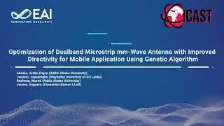 Optimization of Dualband Microstrip mm-Wave Antenna with Improved Directivity for Mobile Application