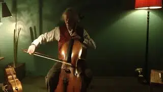 Bach Sarabande of Cello Suite No 3 - Georg Mertens performing on a beautiful ancient instrument