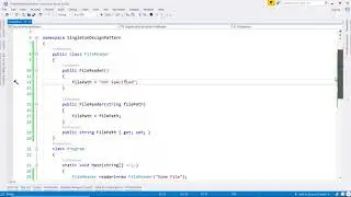 Singleton Design Pattern
