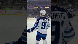 On the bench during warm-ups: behind-the-scenes nhl action #behindthescenes