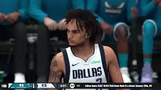 NBA 2K26 Gameplay: Charlotte Hornets vs Dallas Mavericks - (Xbox Series X) [4K60FPS]
