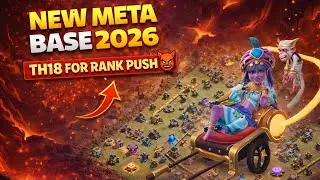 NEW TH18 META BASE 2026 🔥 | Rank Push Beast Mode 👹 @daddyjicoc #clashofclans #supercell 