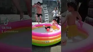 Intex Inflatable Swimming Pool | Inflatable Intex Swimming Pool 1.68m x 46cm  Father Mother Son