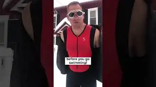 Always wait 30 minutes before you go swimming!