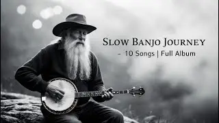 Haunting Mountain Music I Slow Banjo  I 8 Hours