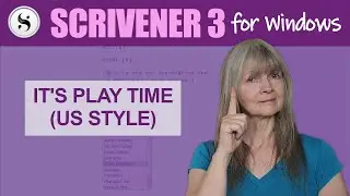 Scrivener 3 for Windows: Stage Play (US) Template