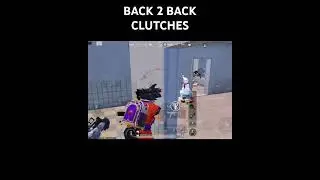 BACK 2 BACK CLUTCHES IN SCHOOL APARTMENTS #90fps #120fpsbgmi #bgmiclutches #viralshorts