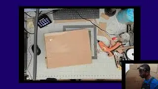 Making a cardboard hammer almost as long as my dictations