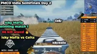 AiM Ducky 1vs 4 Team Tamilas, icky Mafia 6 kill wwcd match 1