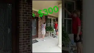 Closed a $300 Window Cleaning Sale in Under 2 Minutes! 💰         #WindowCleaning #Sales #SideHustle
