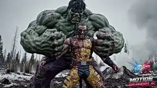 Savage Hulk vs Wolverine in an Alternate Universe | Cinematic Animation | Marvel | MCU