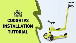 | COOGHI V3 SCOOTER | & Led Wheels installation tutorial.
