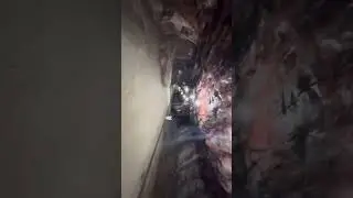 Inside mine pink Himalayan salt range Pakistan 