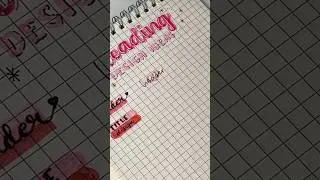 Project Heading Design Ideas ✨ #satisfying #header #art