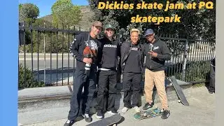Dickies skate Jam at PQ park  Guy Mariano, Dylan Jaeb, Vincent Alvarez, Frankie Villani, and more